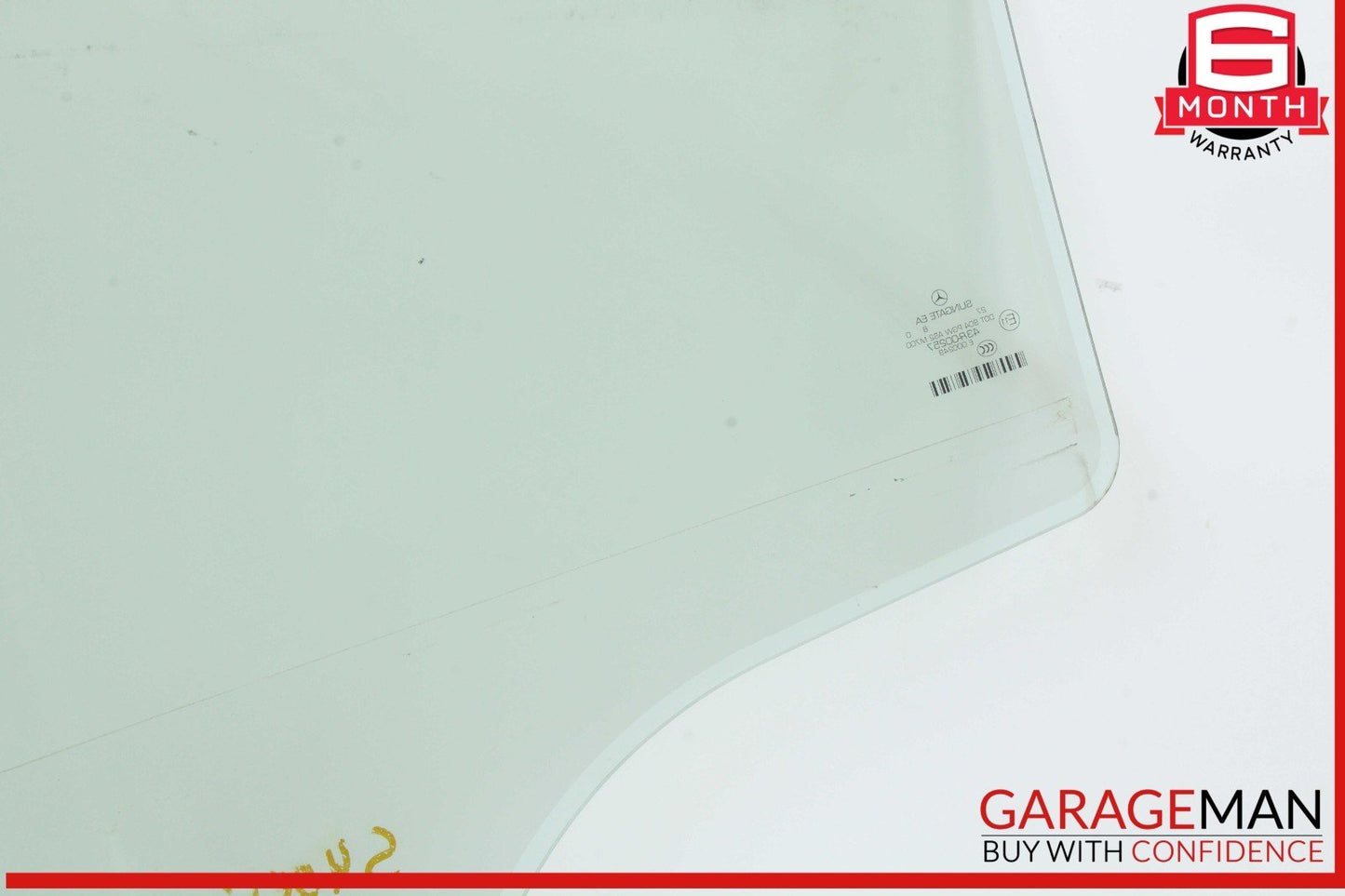 07-13 Mercedes W221 S400 S63 AMG Rear Right Side Door Window Auto Glass OEM