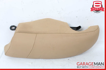 10-16 Porsche Panamera 970 Rear Right Side Seat Bolster Trim Module Assy Beige