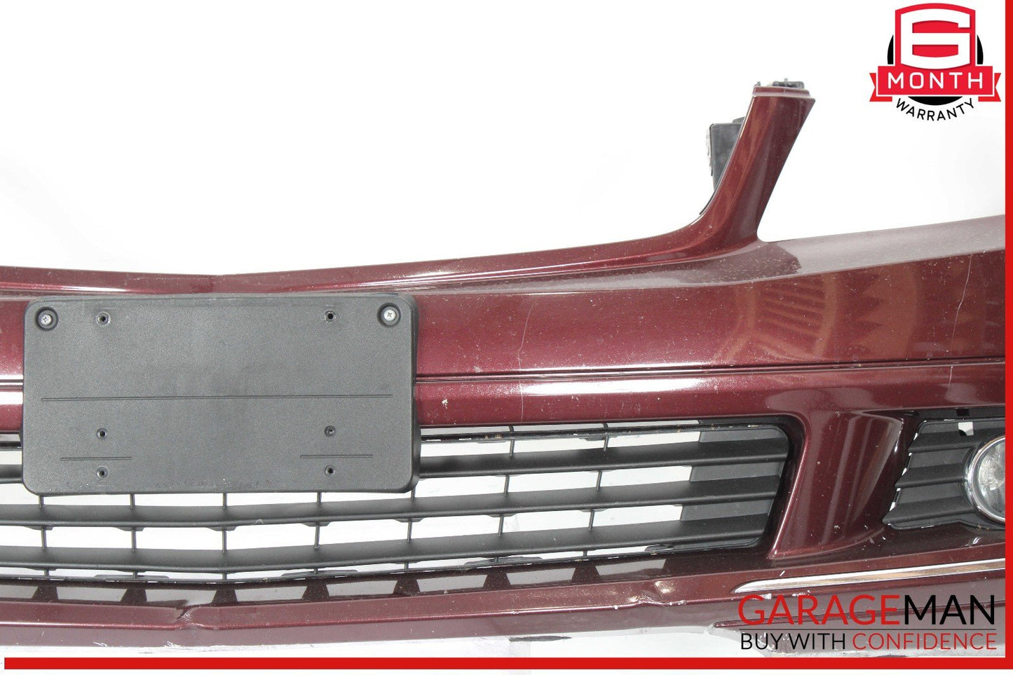 08-11 Mercedes W204 C350 C300 Front Bumper Cover Assembly Carneol Red OEM