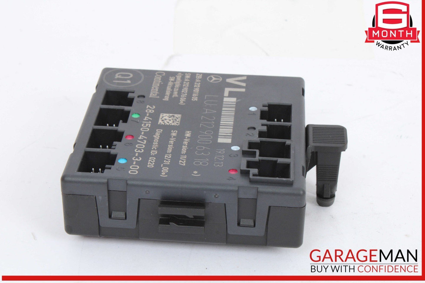 08-18 Mercedes W212 E350 4MATIC Front Left Side Door Control Module Unit OEM