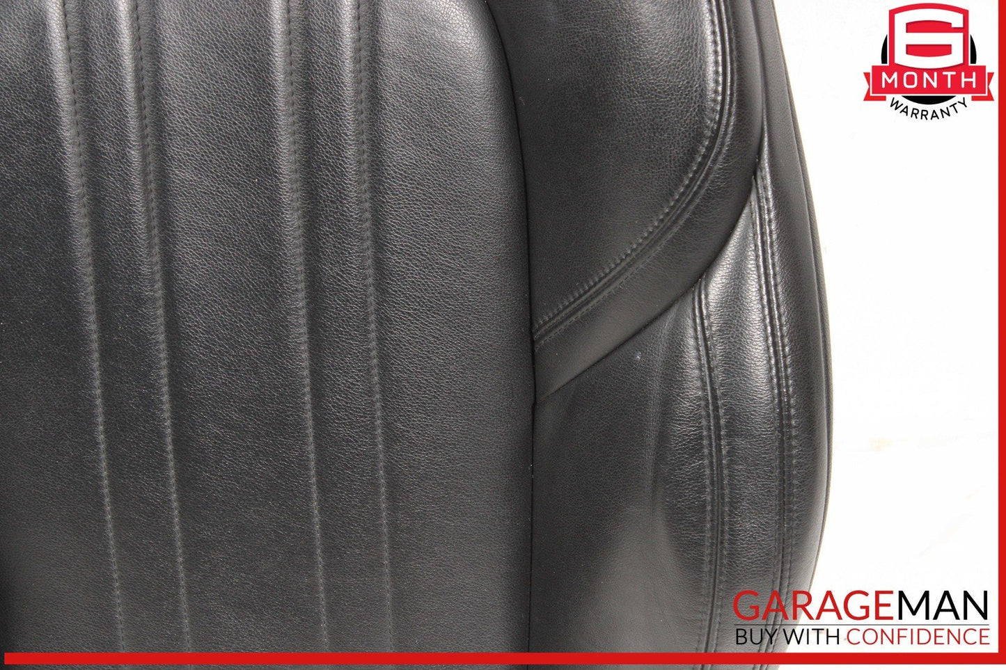 14-17 Maserati Ghibli Front Left Driver Side Top Upper Seat Cushion Cover Black