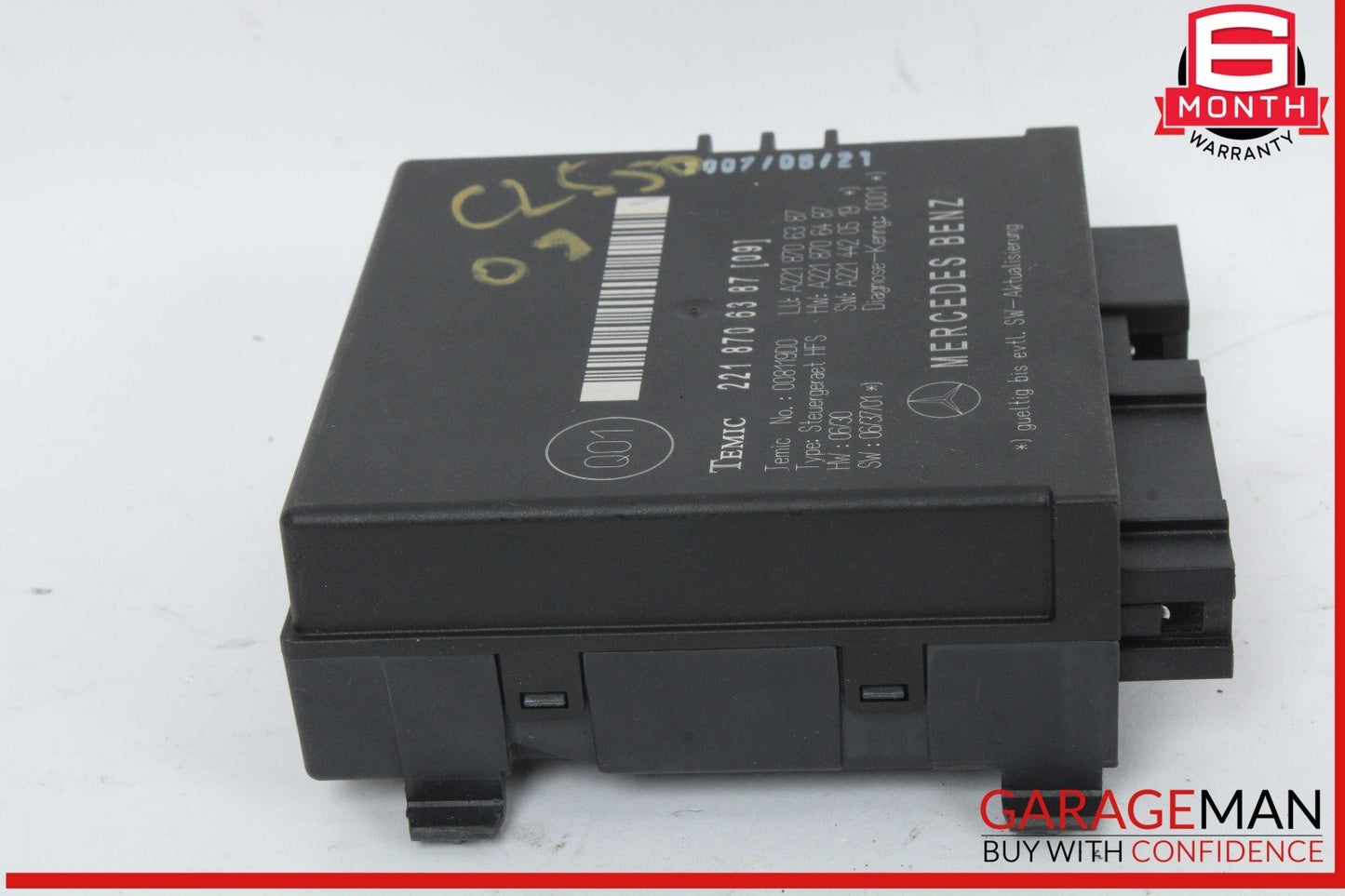07-13 Mercedes W221 CL550 S550 Trunk Release Remote Open Close Module OEM