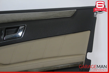 10-13 Mercedes W212 E350 Front Right Interior Door Panel Assy Beige OEM