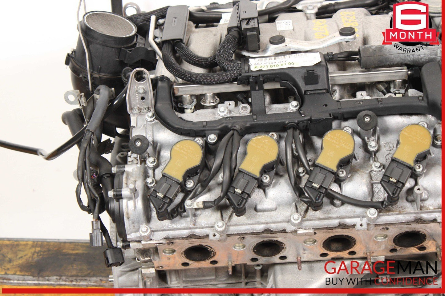 07-12 Mercedes X164 GL450 4.6L Engine Motor Block Assembly OEM 198k
