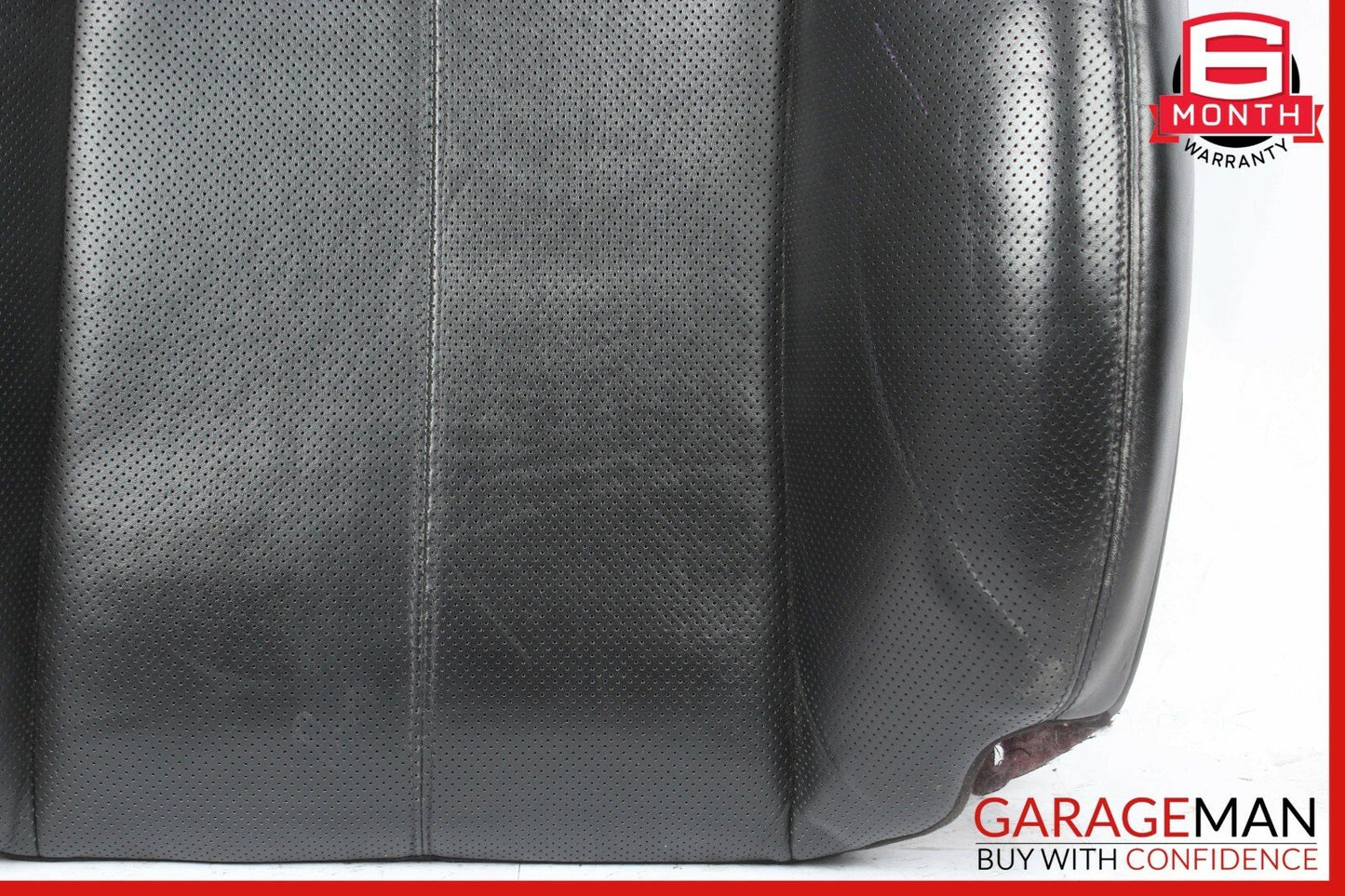 07-14 Mercedes W216 CL550 Front Left Side Top Upper Seat Cushion Black