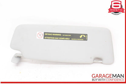 09-17 Audi Q5 A4 A5 S4 S5 Front Left Driver Side Sun Visor Gray 8U0857551F OEM