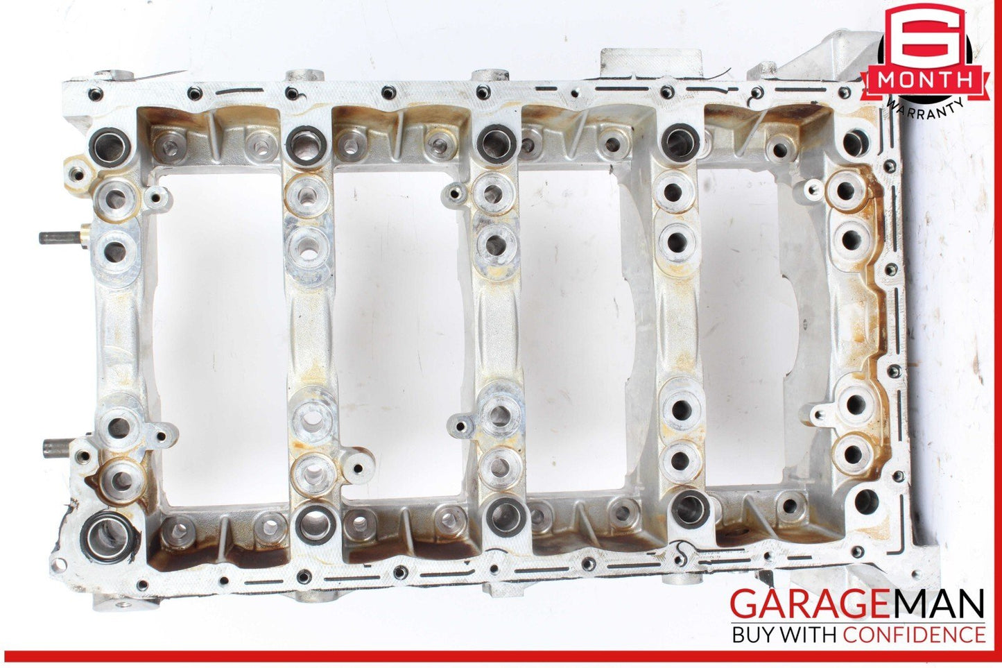 10-16 Porsche Cayenne S 958 4.8L Crankshaft Housing Lower Engine Block OEM