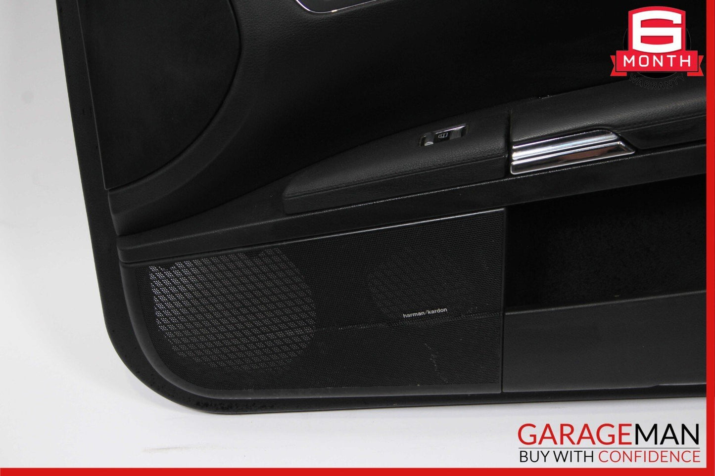 07-09 Mercedes W221 S550 Front Right Passenger Interior Door Panel Black OEM
