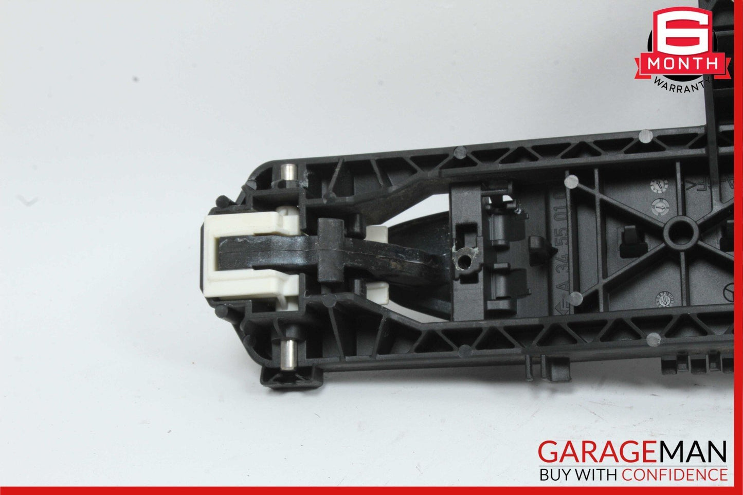 08-14 Mercedes W204 C300 4MATIC Rear Left Side Exterior Door Handle Gray OEM