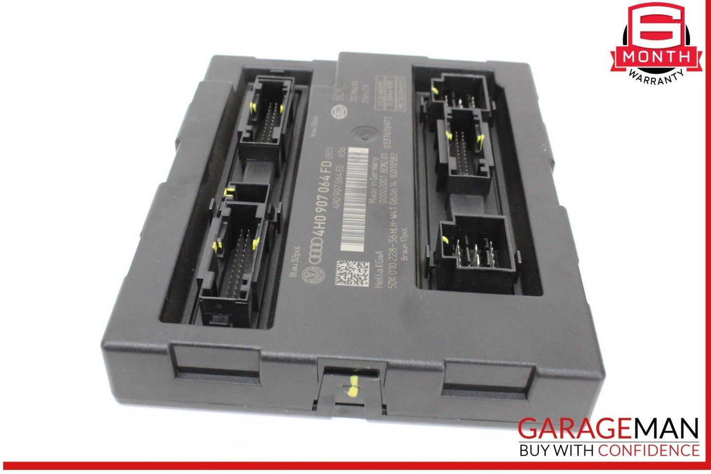 12-18 Audi A6 S6 A7 BCM Comfort Body Control Module Unit 4H0907064FD OEM