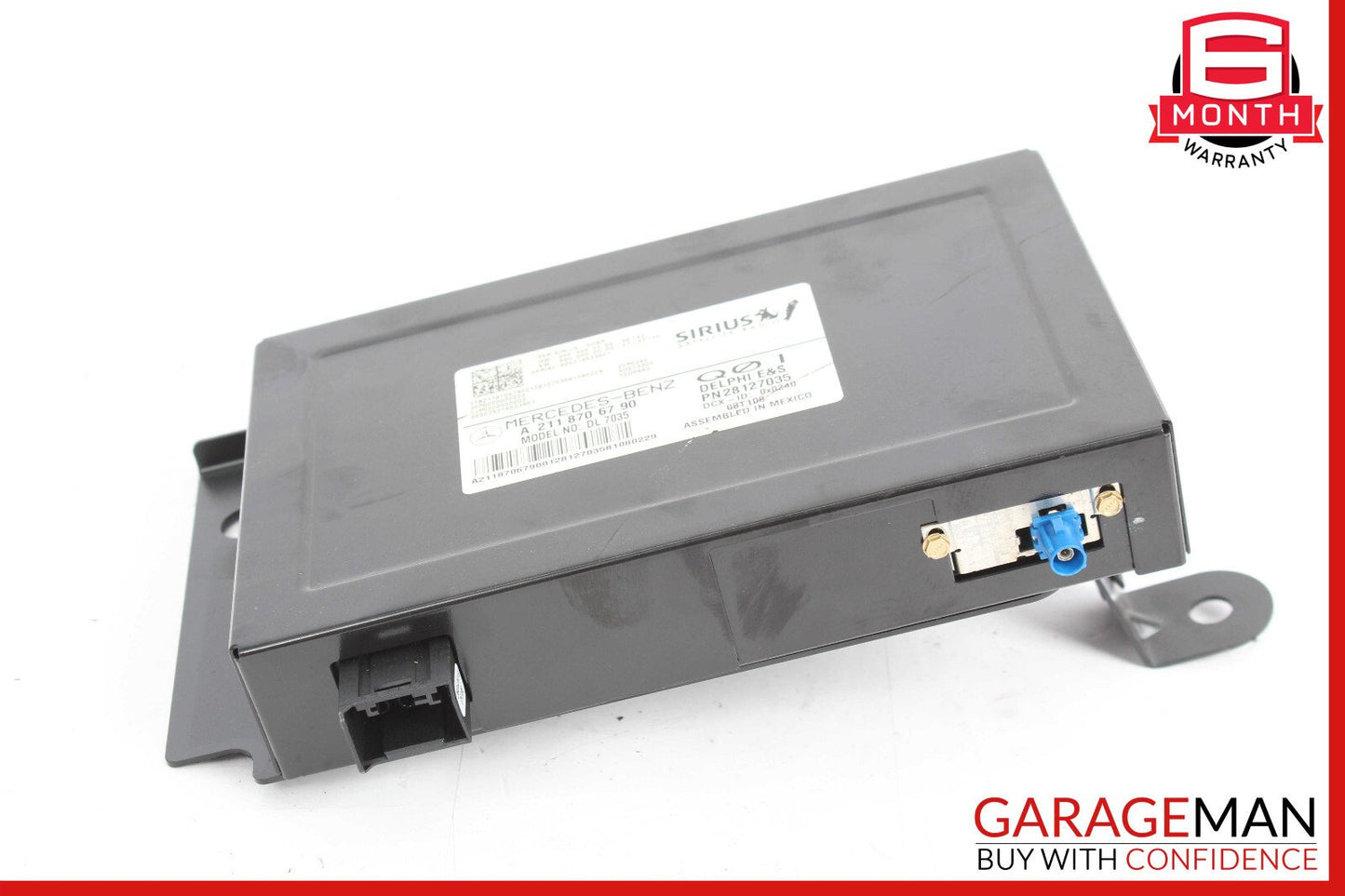 03-08 Mercedes X164 GL450 E350 ML550 Sirius Satellite Radio Receiver Module Unit