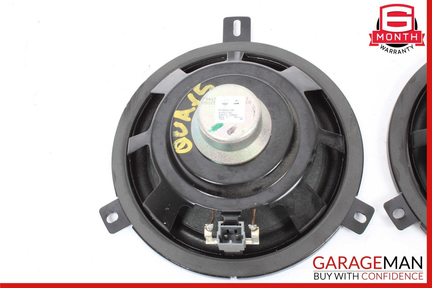 14-17 Maserati Quattroporte Front or Rear Side Door Audio Sound Speaker Set OEM