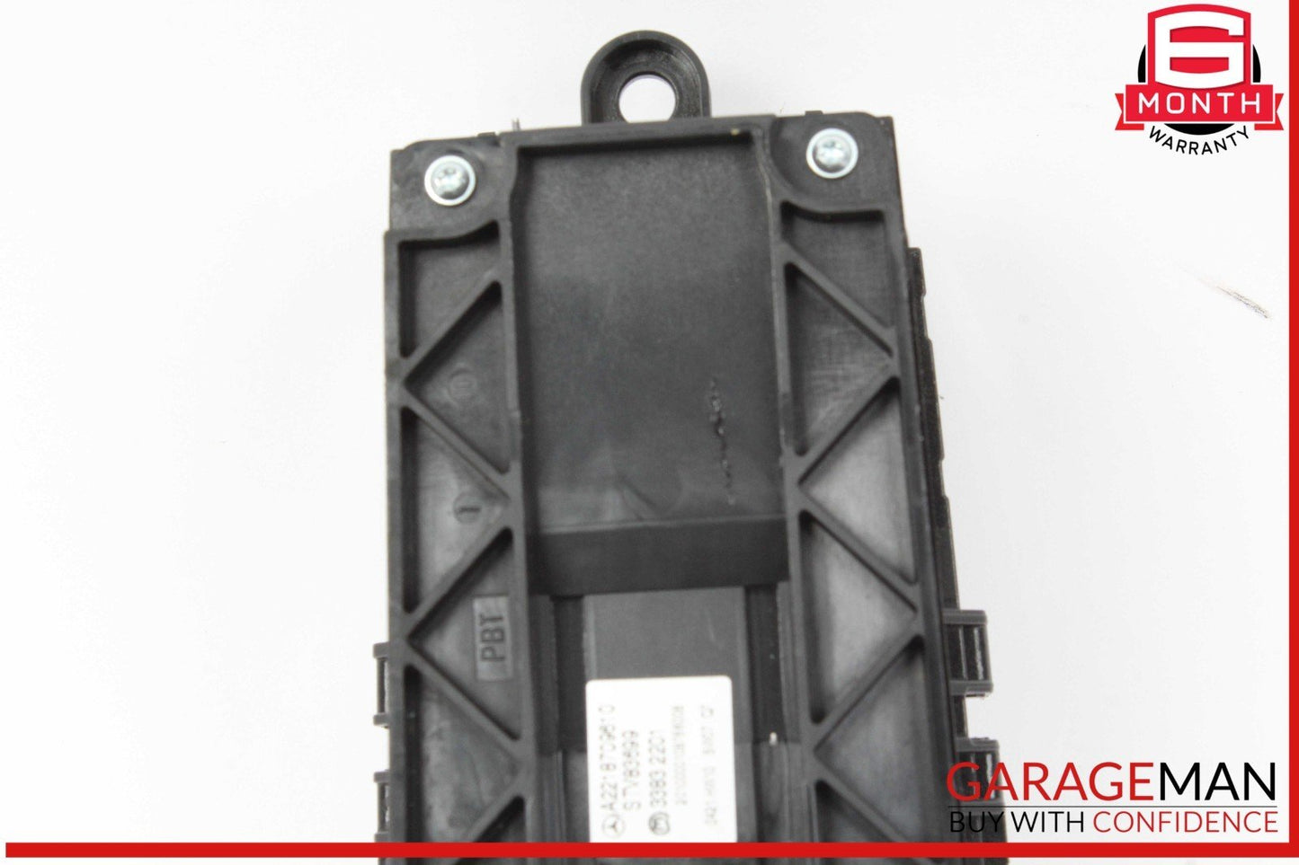 10-13 Mercedes W221 S400 Hybrid Rear Left Side Window Control Switch Black OEM