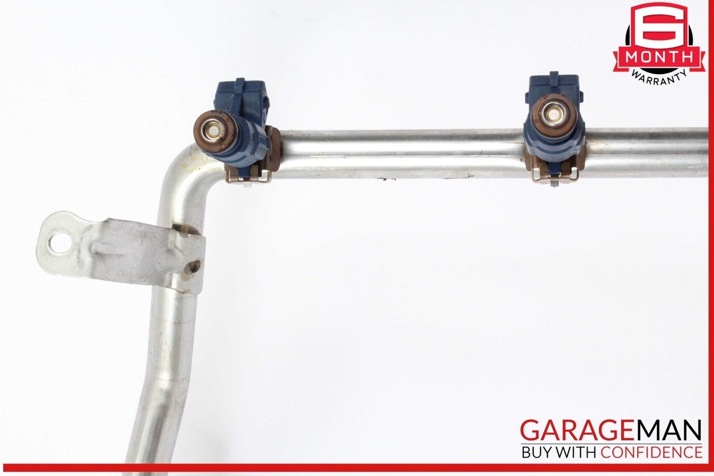 03-06 Porsche Cayenne Turbo 955 Fuel Injection Rail Fuel Pipe w/ Injectors