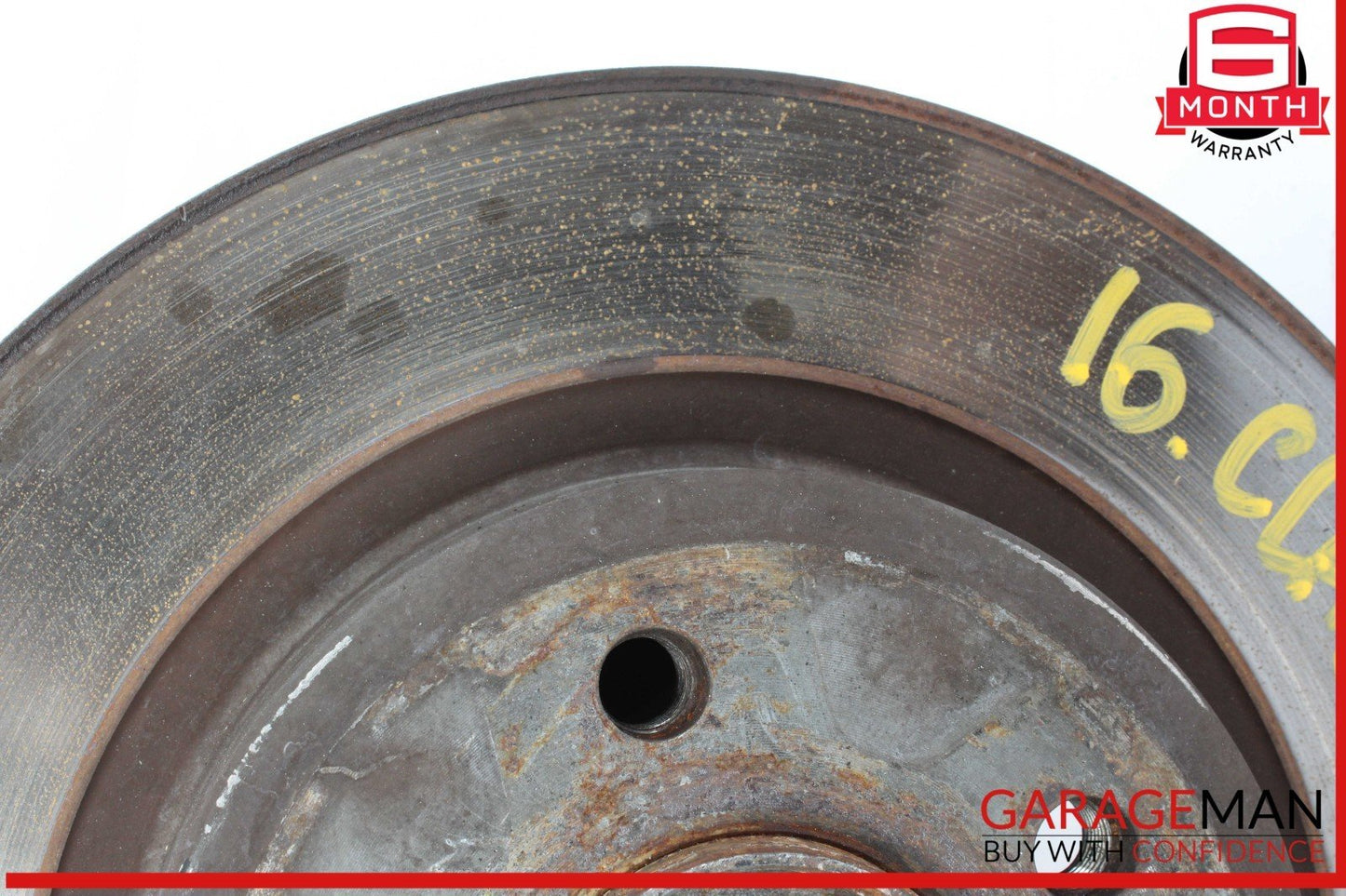 14-19 Mercedes W117 CLA250 Rear Right Side Spindle Knuckle w/ Rotor Disc OEM