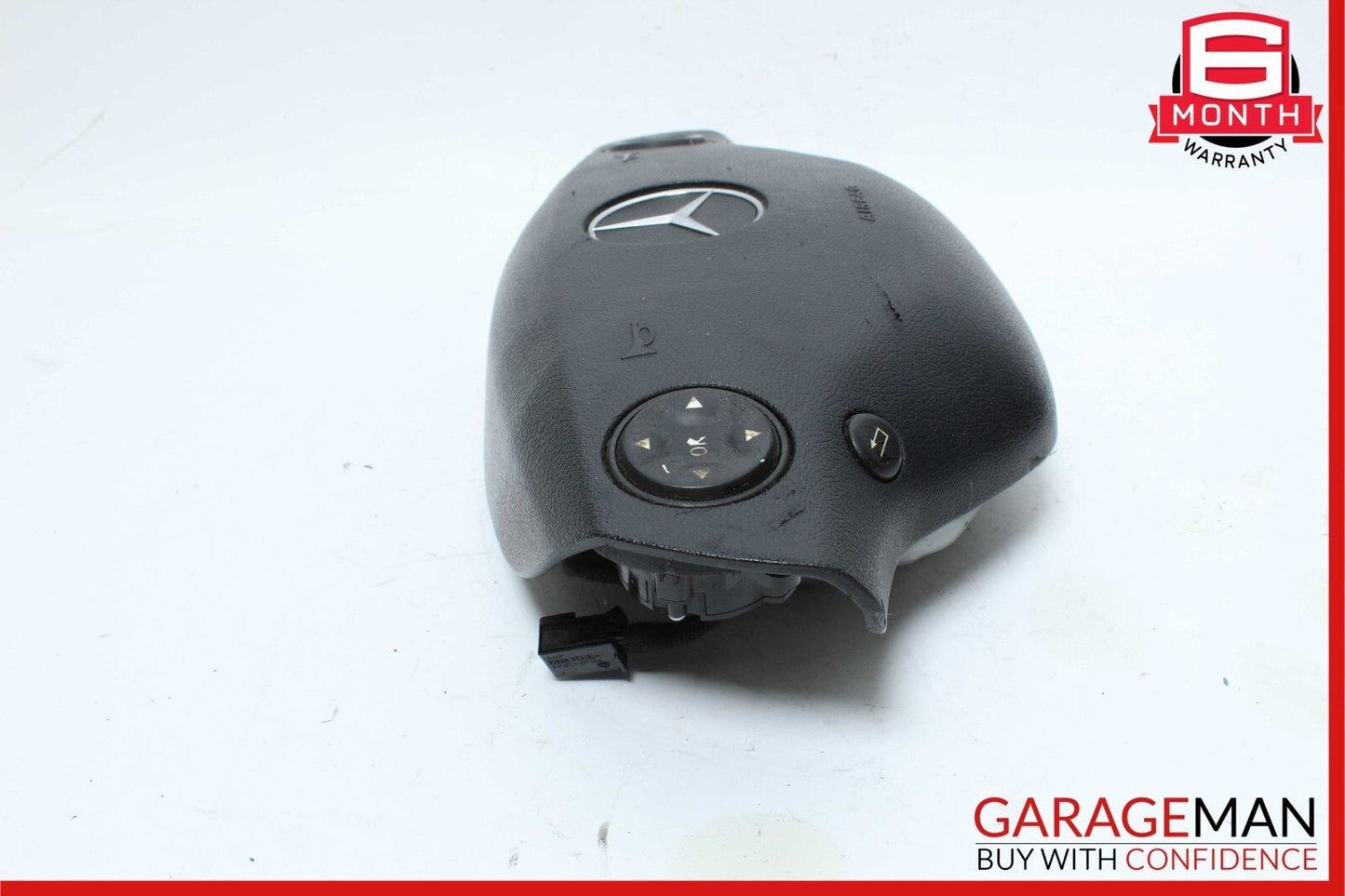 07-10 Mercedes W221 S550 S500 S450 CL550 Steering Wheel Airbag Air Bag Black