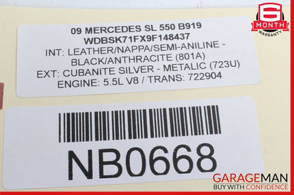 03-09 Mercedes R230 SL550 SL55 AMG Center Console ESP Switch Control Button OEM
