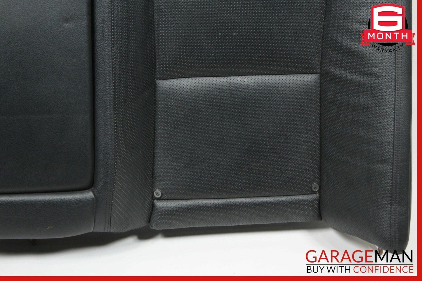 10-13 Mercedes W221 S550 Rear Back Top Upper Seat Cushion Cover Assembly Black
