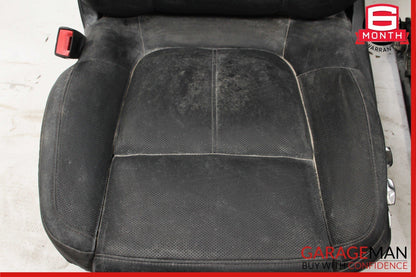 15-18 Porsche Macan Front Right & Left Complete Seat Set of 2 Pc Black OEM
