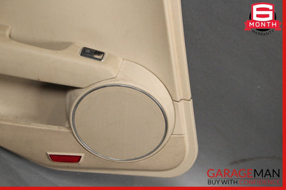 08-14 Mercedes W204 C300 C250 Rear Left Side Interior Door Panel Assembly Beige