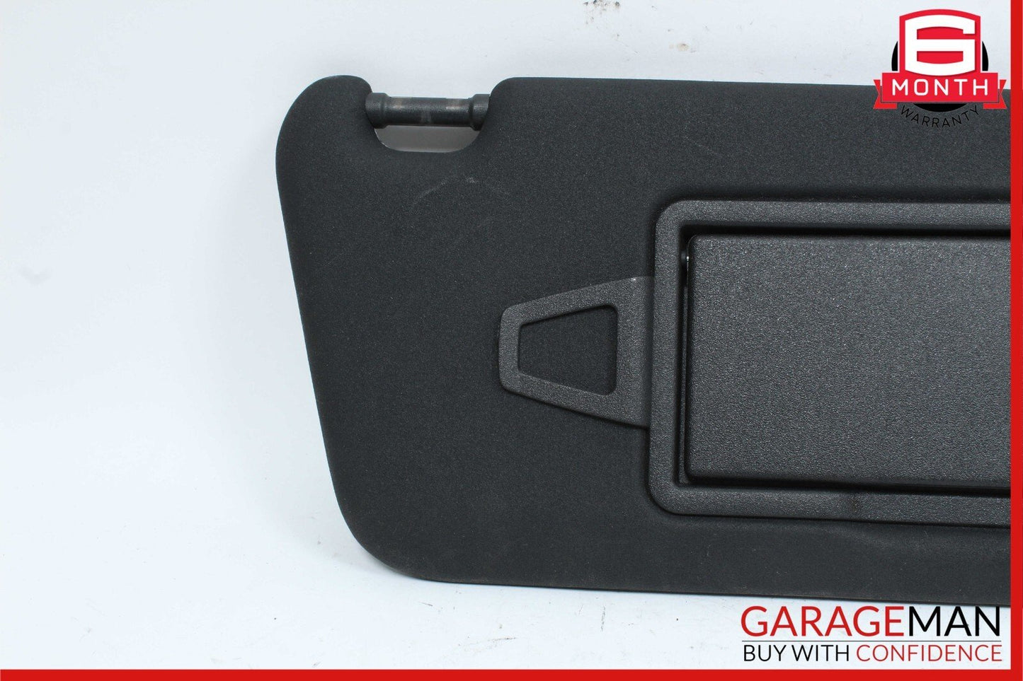 08-14 Mercedes W204 C300 Front Right Side Sun Visor Sunvisor Shade Black OEM
