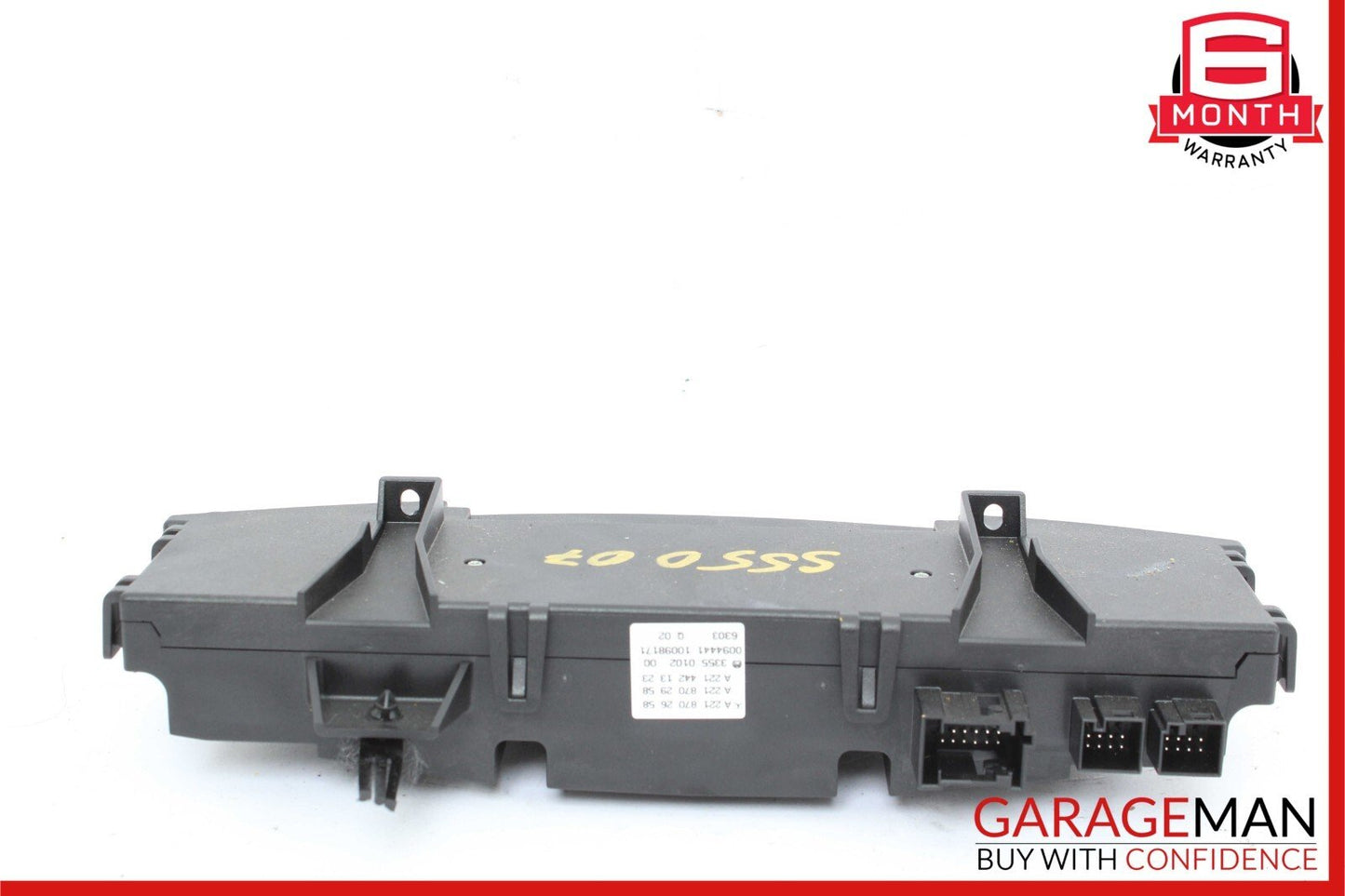 07-14 Mercedes W221 S550 CL550 A/C AC Heater Temperature Climate Control Switch