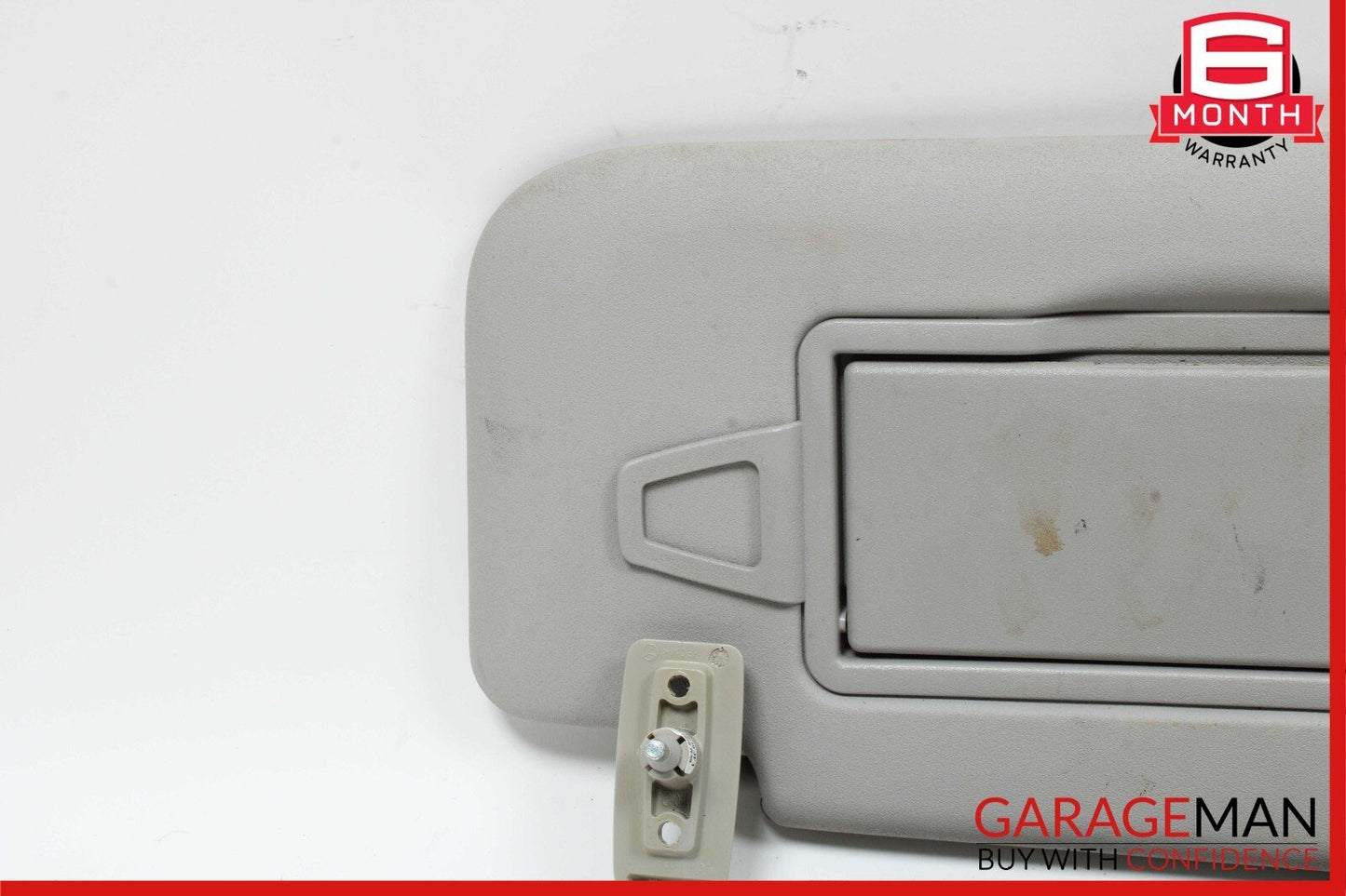 06-12 Mercedes X164 GL450 Front Right Side Sun Visor Sunvisor Shade Gray OEM