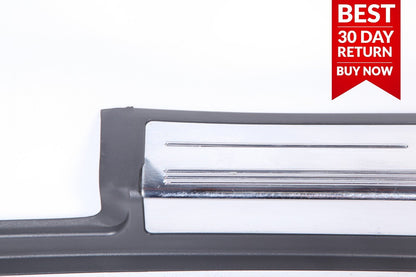 03-06 MERCEDES W220 S55 AMG FRONT RIGHT DOOR SILL SCUFF PLATE A90 OEM