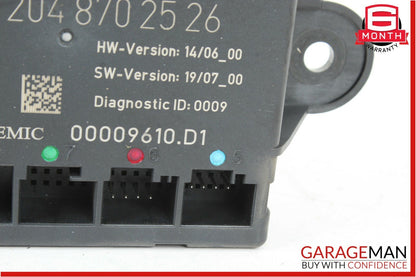 08-14 Mercedes W204 C350 Rear Right Side Door Control Module 2048702526 OEM