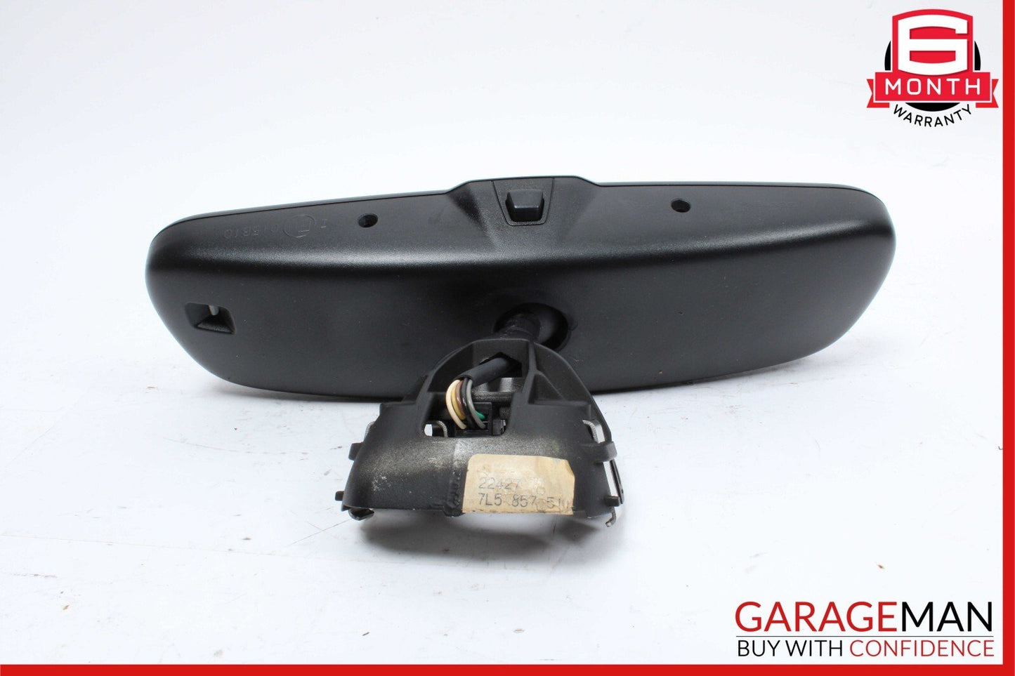 03-10 Porsche Cayenne 955 957 Interior Top Upper Rear View Mirror Black