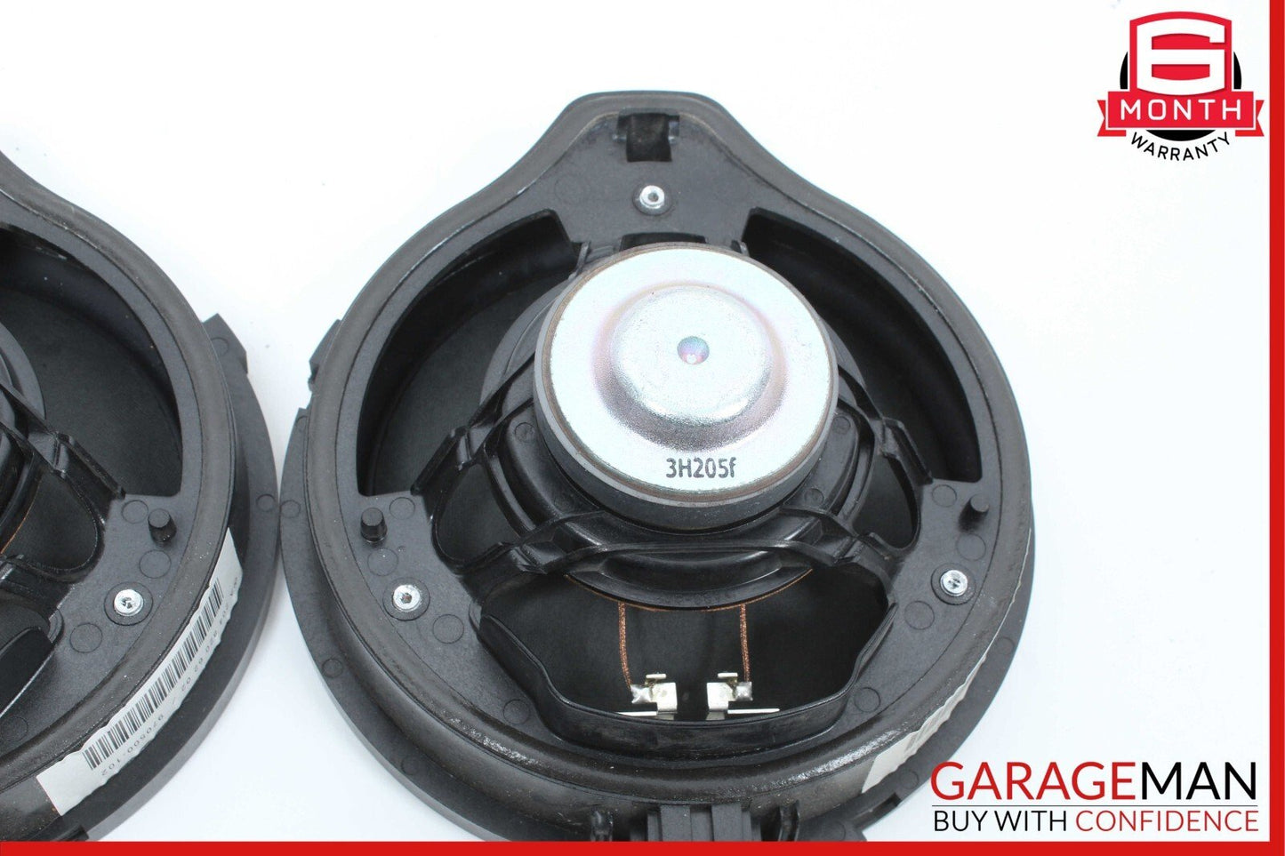 06-15 Mercedes W204 C250 C300 Rear Right & Left Side Door Sound Speakers Set OEM