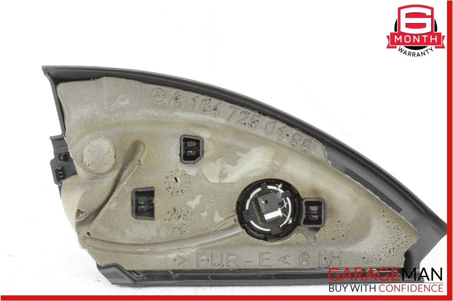 06-12 Mercedes GL450 ML350 Front Right & Left Door Mirror Speaker Cover Set of 2