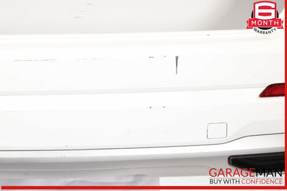 19-21 Audi Q3 Rear Bumper Panel Cover Assembly White OEM