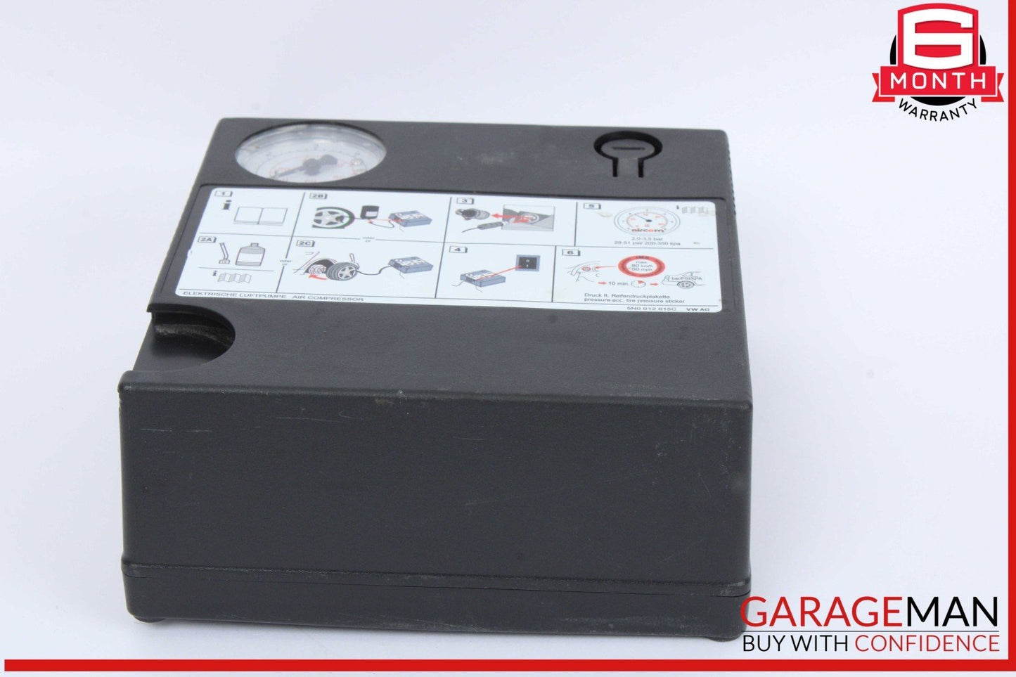 15-24 Porsche Macan Turbo 95B Trunk Spare Tire Air Compressor 5N0012615C OEM