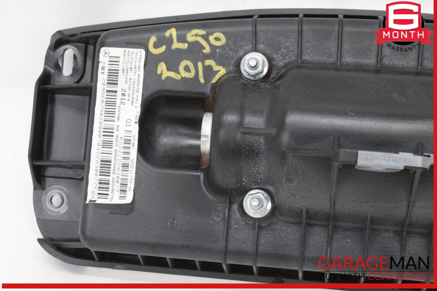 12-14 Mercedes W204 C250 CGI Front Right Passenger Side Dash Airbag Air Bag OEM