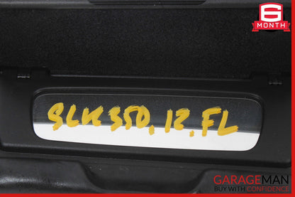 12-20 Mercedes R172 SLK250 Front Left Side Sun Visor Shade Sunvisor Cover OEM