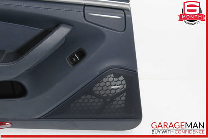 10-16 Porsche Panamera 970 Rear Left Interior Door Panel Leather OEM