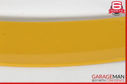 17-21 Mercedes C190 AMG GT Rear Tailgate Boot Lid Spoiler Cover Panel Yellow OEM