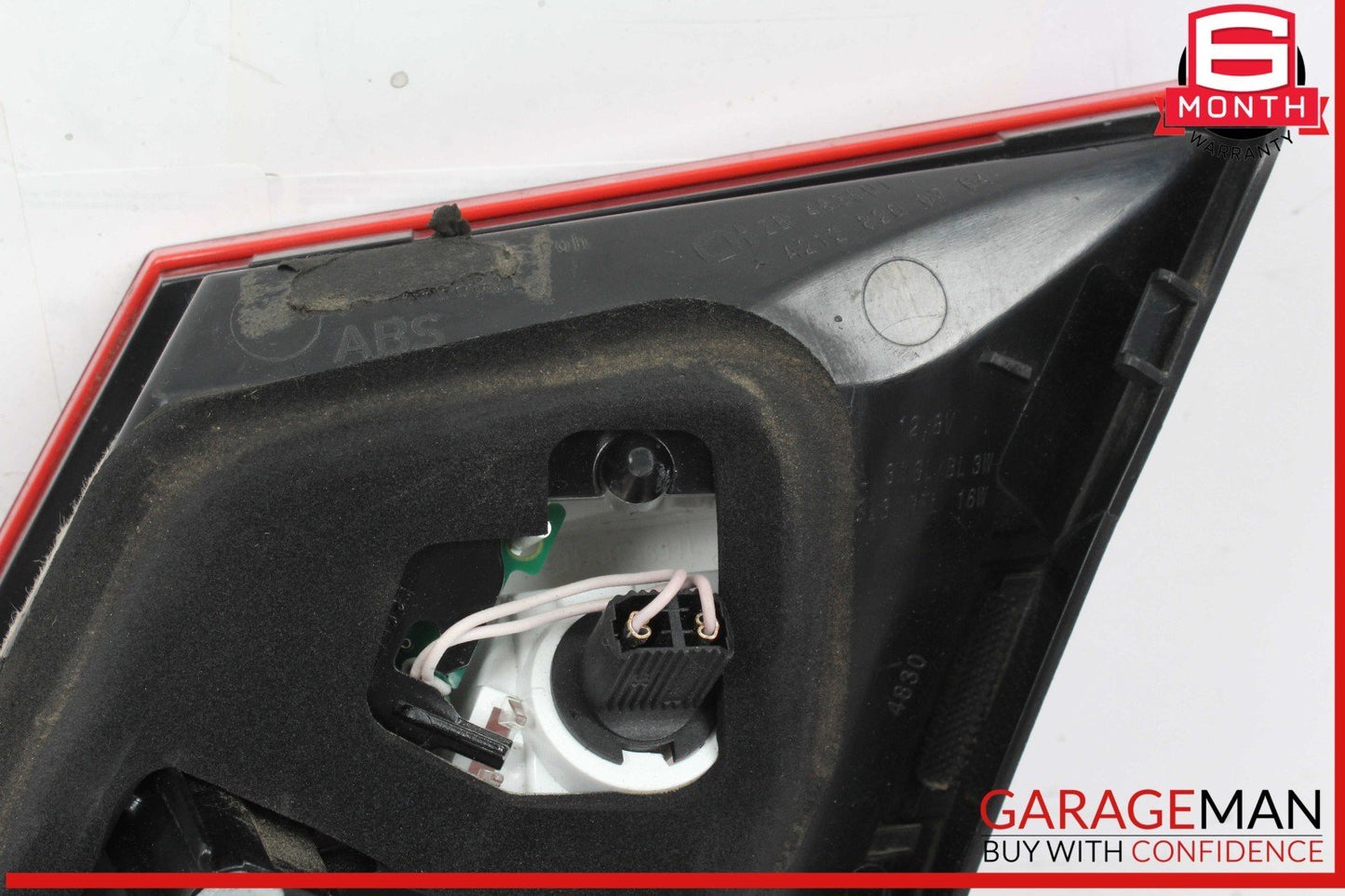 10-13 Mercedes W212 E350 Bluetec Rear Left Side Inner Tail Light Lamp OEM