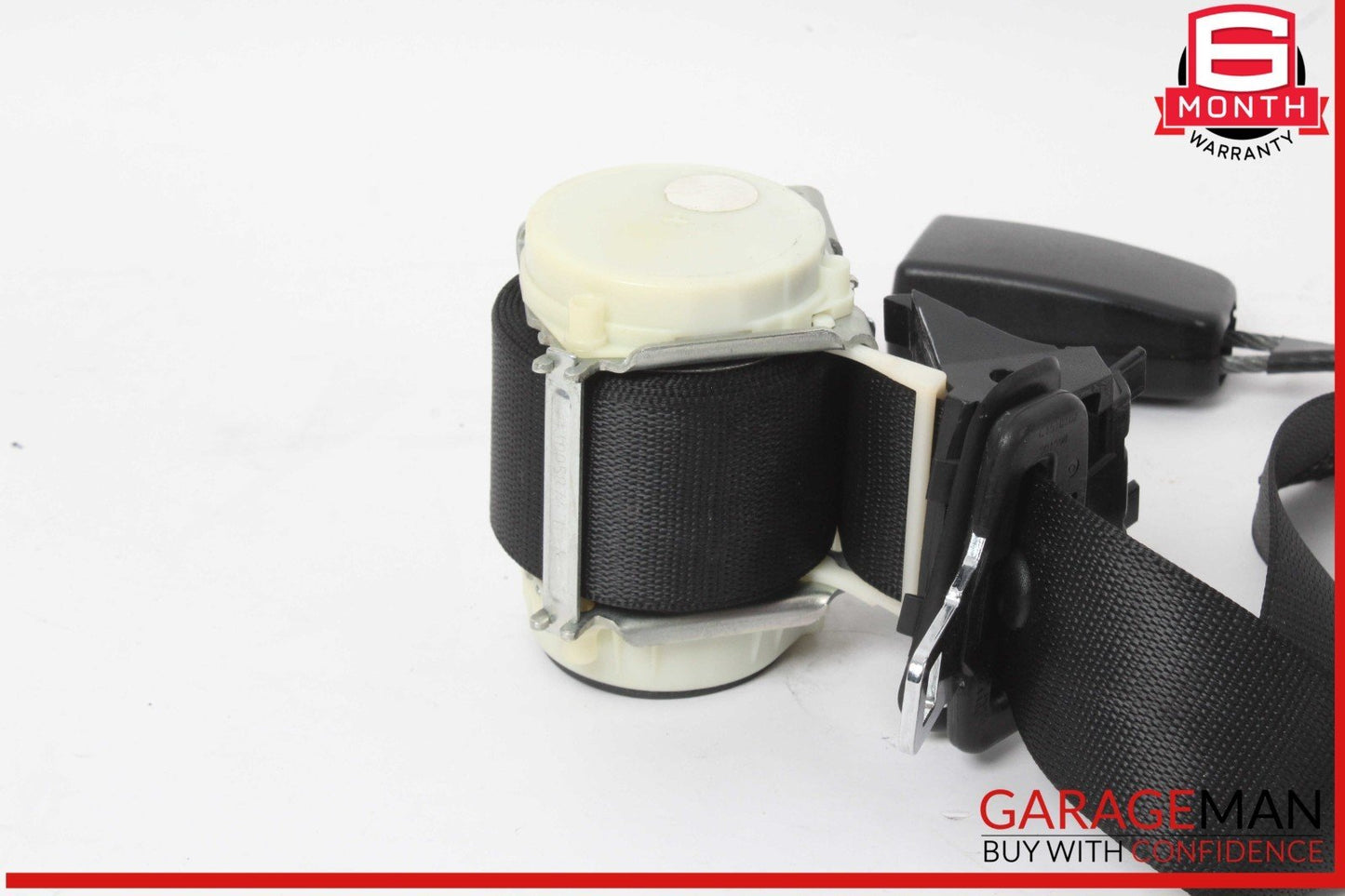 07-13 Mercedes W221 S400 S63 Rear Center Seat Belt Retractor Buckle Black OEM