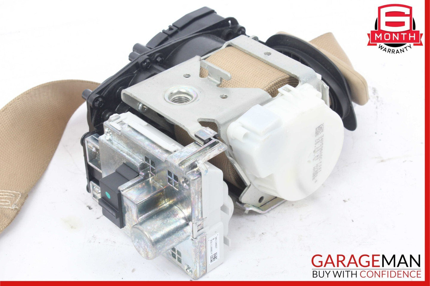 10-13 Mercedes W221 S500 S63 AMG Front Right Seatbelt Seat Belt Retractor Beige
