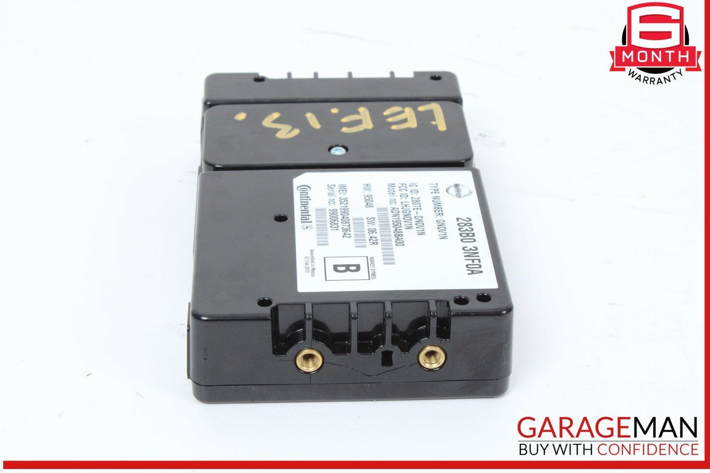 13-17 Nissan Leaf Telematics Communication Control Module 283B03NF0A OEM