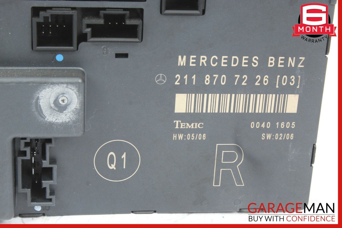 03-09 Mercedes W211 E350 E550 Front Right Passenger Door Controller Module OEM