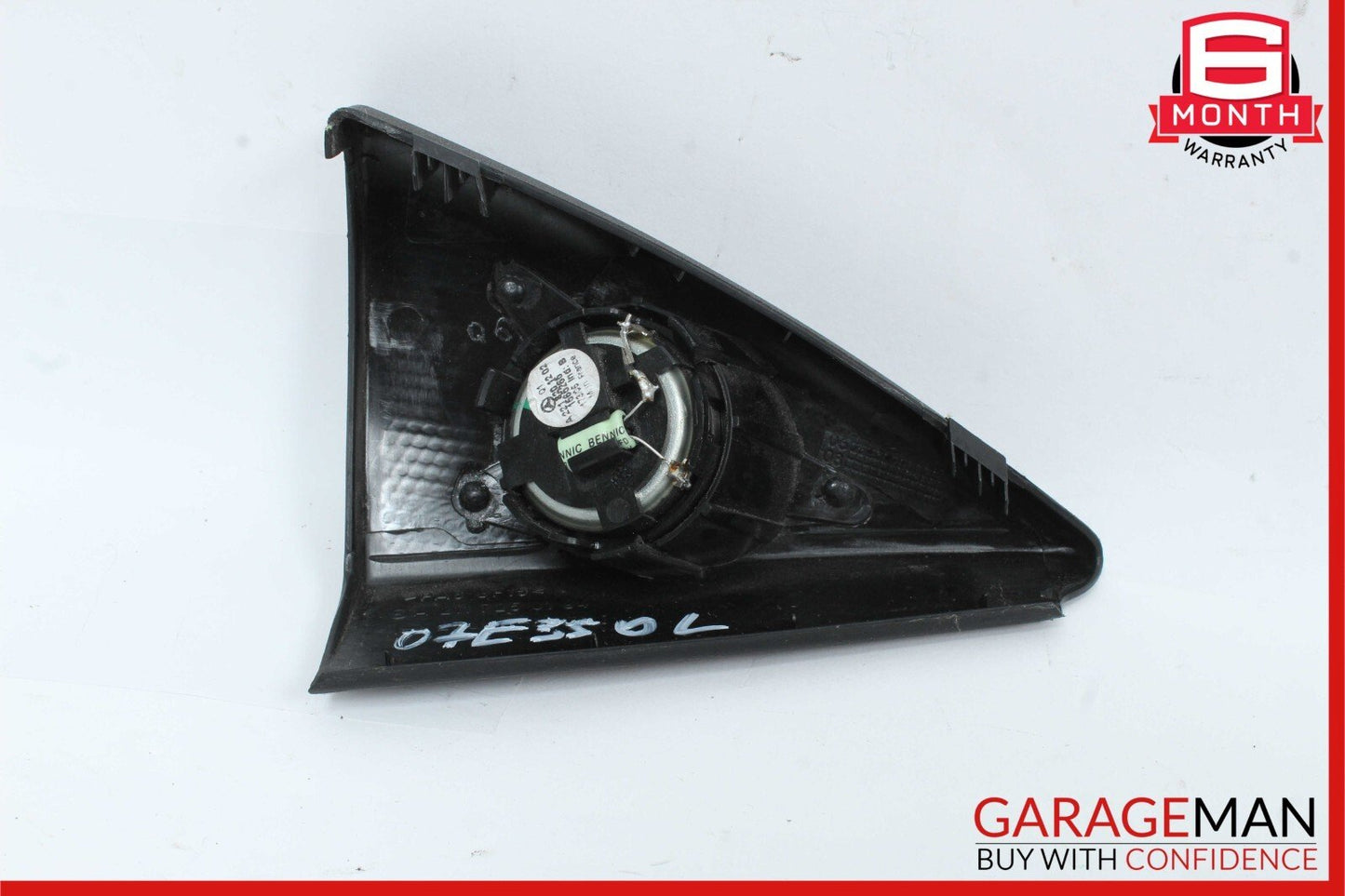 03-09 Mercedes W211 E320 E500 E320 Front Left Side Tweeter Speaker Cover Black