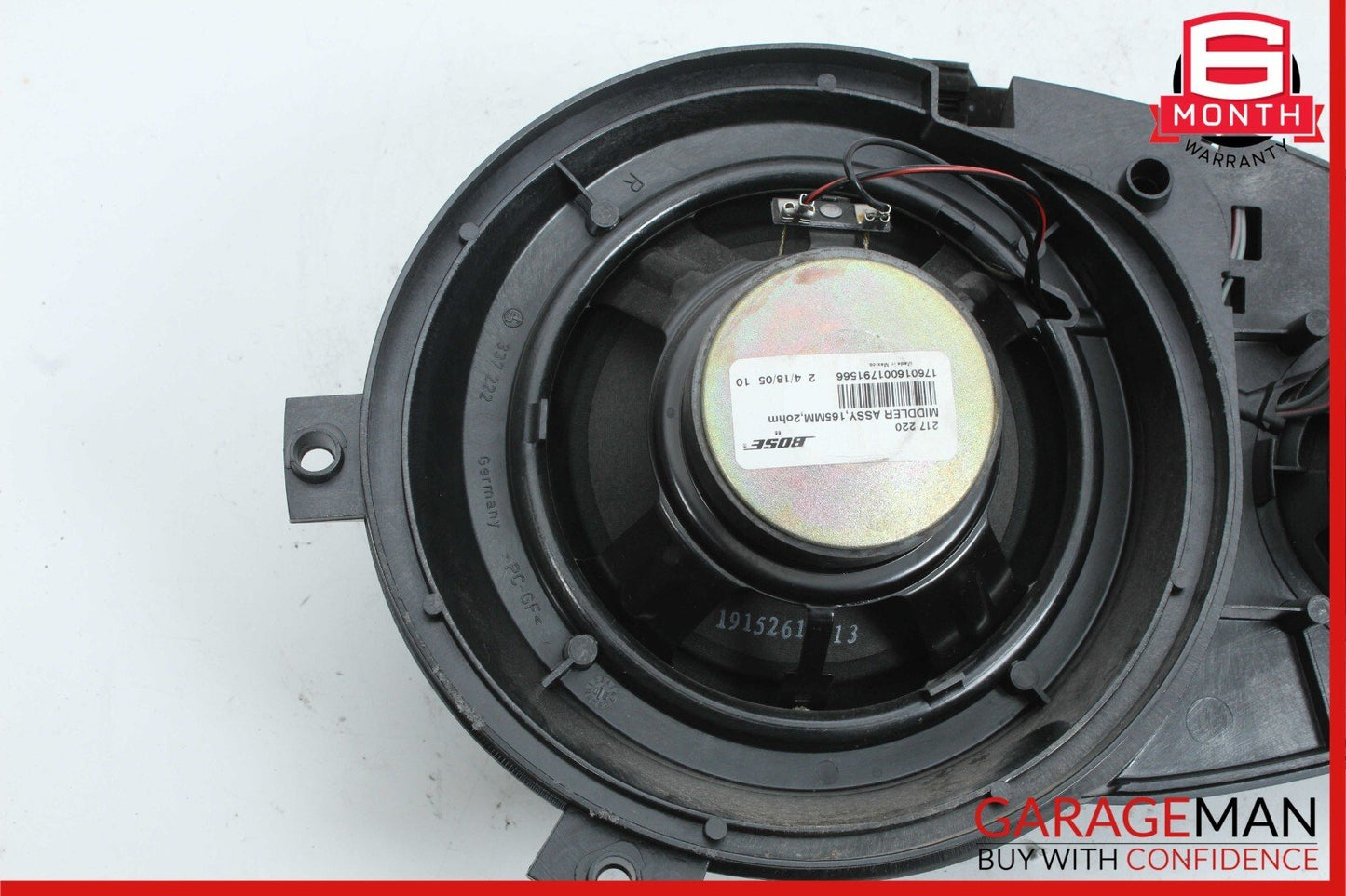 03-08 Mercedes R230 SL500 SL550 SL55 AMG Front Right Side Door Audio Speaker