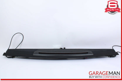 10-16 Mercedes W212 E350 Rear Window Rear Luggage Shelf Trim Black w/ Motor