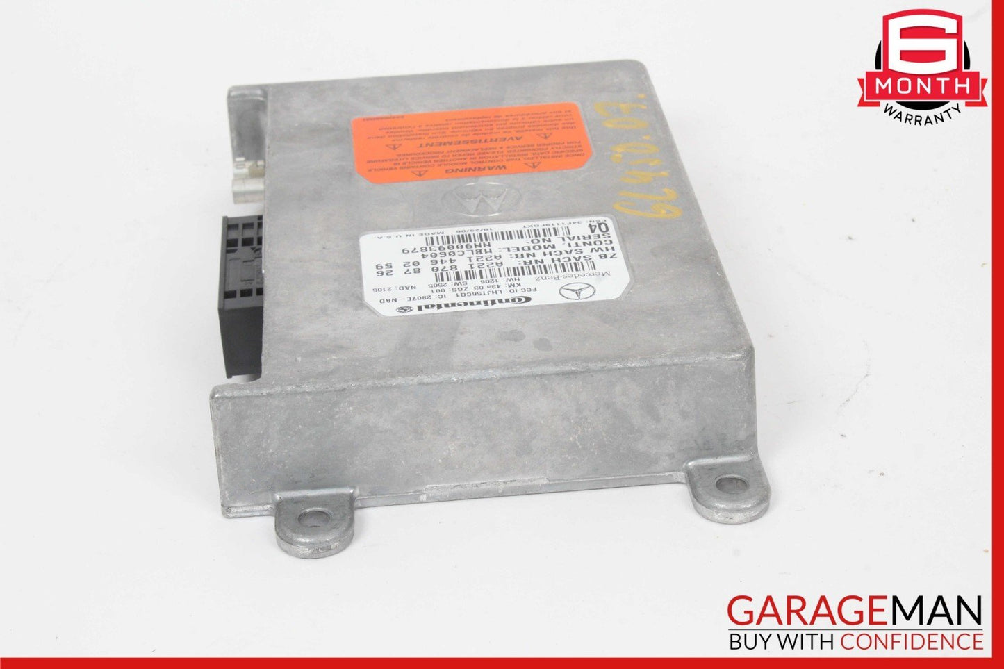 Mercedes X164 GL450 4MATIC Voice Communication Control Module 2218708726 OEM