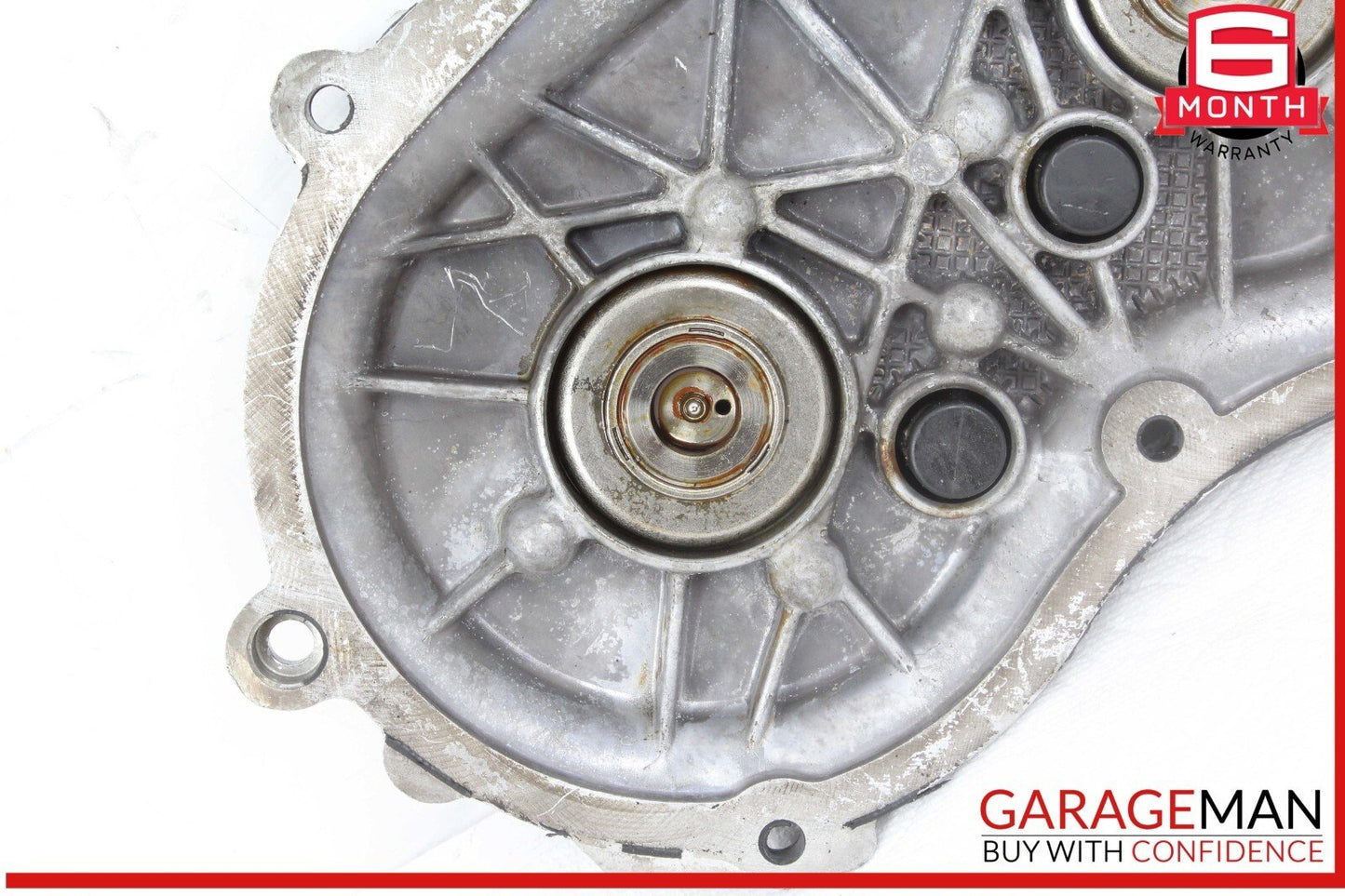 05-13 Mercedes W211 E350 S550 Front Right Engine Timing Chain Cover Plate OEM