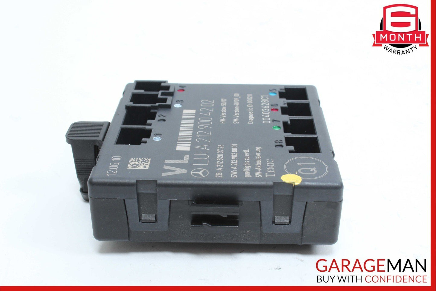 08-18 Mercedes W204 C300 SLK350 E400 Front Left Side Door Control Module OEM