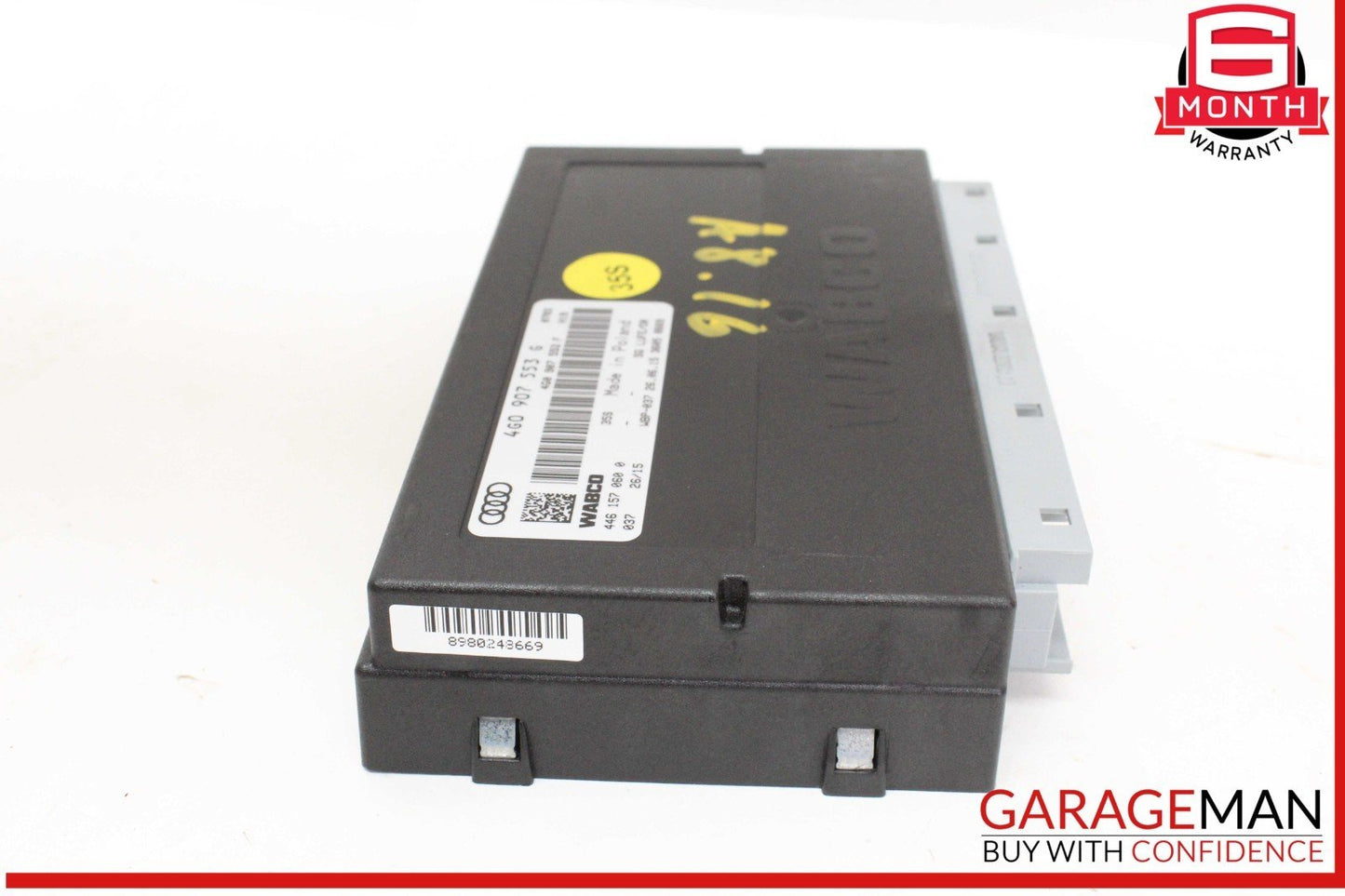 12-18 Audi A8 S7 A6 A7 RS7 Active Air Suspension Control Module 4G0907553G OEM